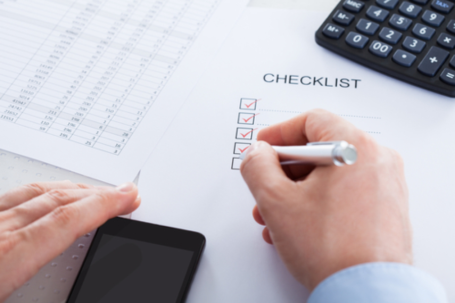 Checklist financeira de verão